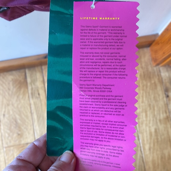 Sierra Sport Fleece Lined Vest - Picture 7 of 8